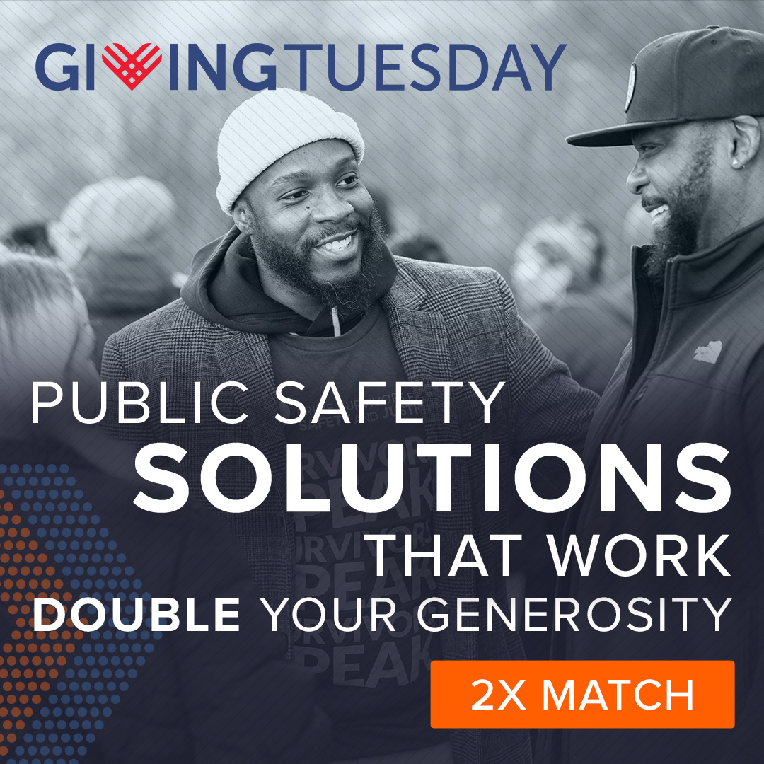 Voters want investments in: 
✅Victims’ services 
✅Crime prevention  
✅Rehabilitation – NOT more prisons and punishment. 

Donate this Giving Tuesday and double the power of your generosity thanks to a 2x matching gift and help advocate for a new approach to public safety.