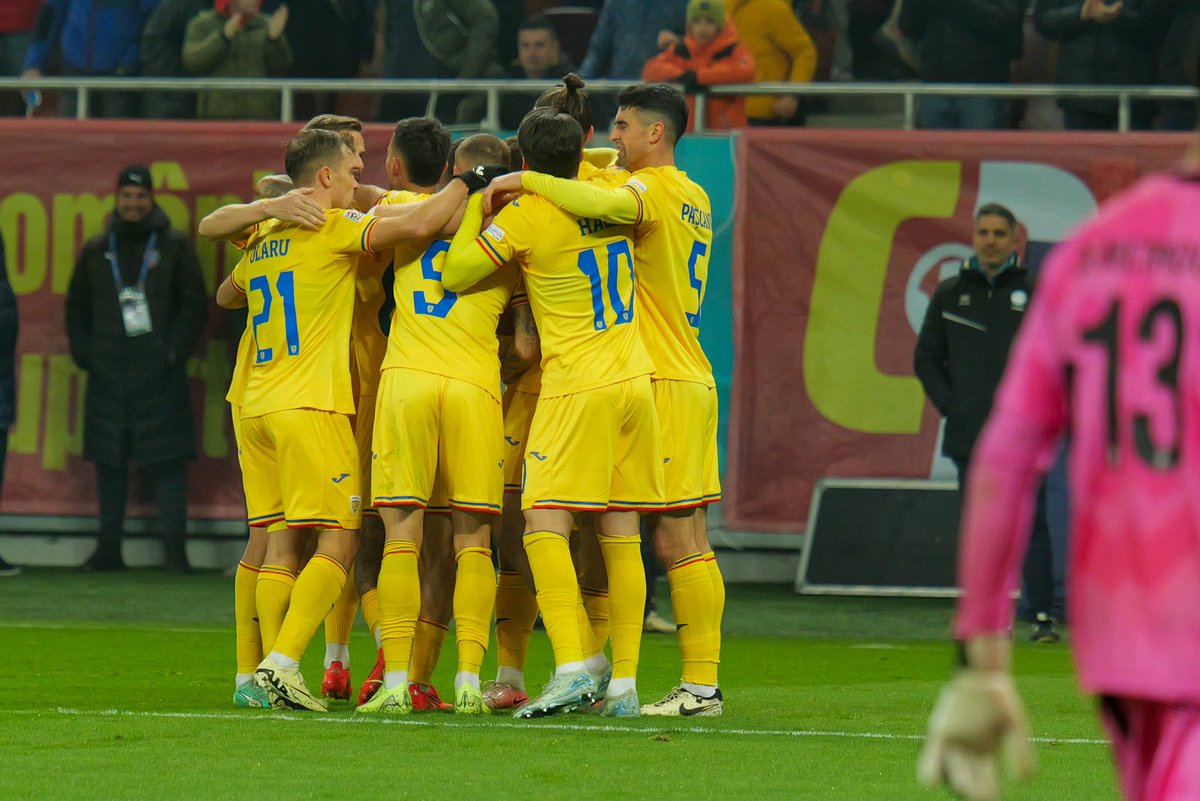 LucianLipovan's tweet photo. Răzvan Marin makes it 2-0 for #Romania against #Cyprus at HT #UEFANationsLeague 

Romania, close to finishing the group with maximum points, waiting though for a decision regarding the abandoned match vs #Kosovo https://t.co/VFXwzoiu2u