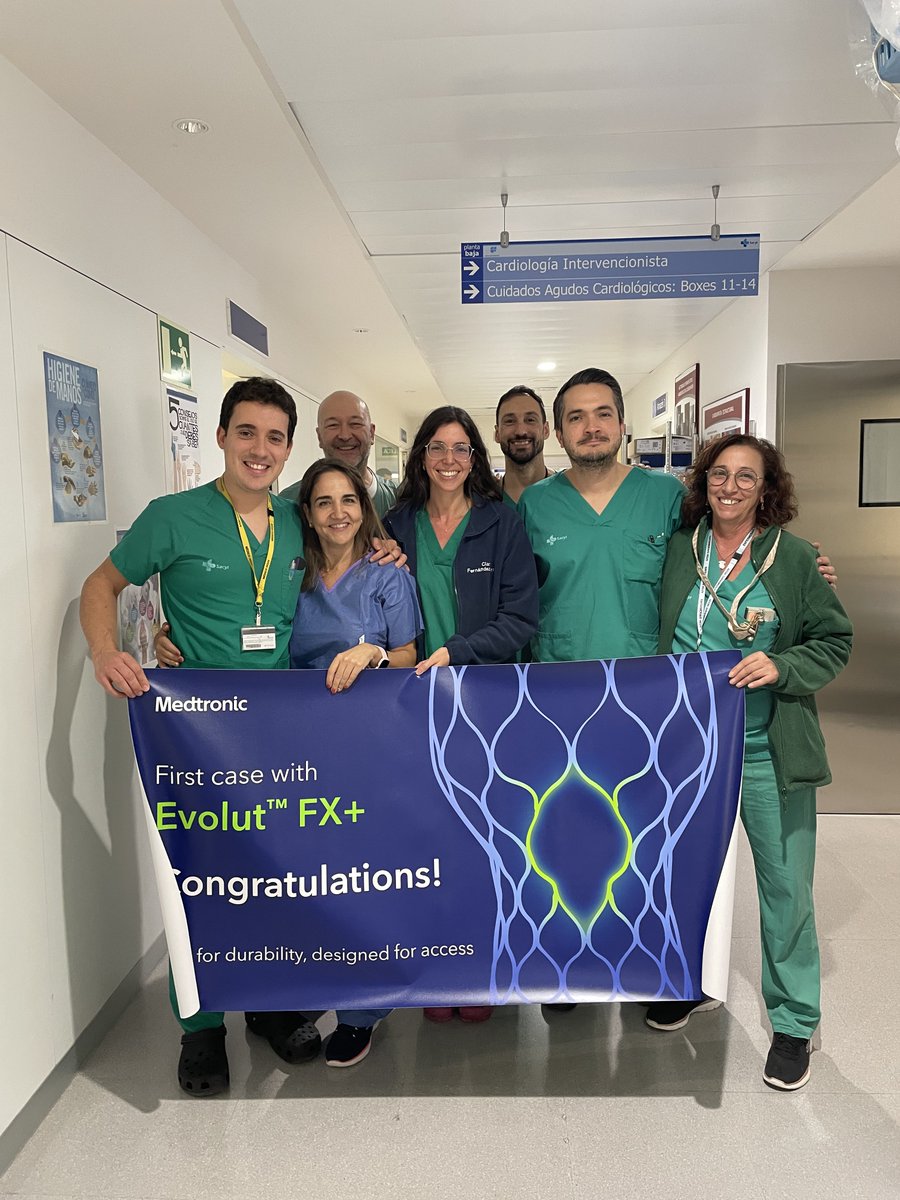 Mario García Gómez (@mariogago13) on Twitter photo First 3 cases with the new Evolut FX+ valve in HCUValladolid!
<a href="/ignamatsant/">Ignacio J. Amat</a> <a href="/AMSF71/">AMSF</a> <a href="/Carlos_Cortes_V/">Carlos Cortés</a> <a href="/Sara_Blasco/">Sara Blasco Turrión</a> <a href="/ClaraFdezCordon/">Clara Fernández Cordón</a> <a href="/SilviaL14979319/">Silvia Lopez</a> <a href="/MedtronicES/">Medtronic España</a> First 3 cases with the new Evolut FX+ valve in HCUValladolid!
<a href="/ignamatsant/">Ignacio J. Amat</a> <a href="/AMSF71/">AMSF</a> <a href="/Carlos_Cortes_V/">Carlos Cortés</a> <a href="/Sara_Blasco/">Sara Blasco Turrión</a> <a href="/ClaraFdezCordon/">Clara Fernández Cordón</a> <a href="/SilviaL14979319/">Silvia Lopez</a> <a href="/MedtronicES/">Medtronic España</a>
