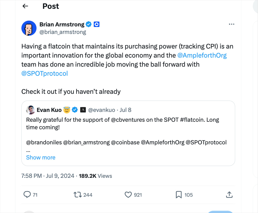 davrayz's tweet photo. Donald Trump met with the CEO of Coinbase to discuss matters related to appointing a new head of the SEC.

What kind of innovation does the global economy need, guys? https://t.co/PDcmuB5Q0z