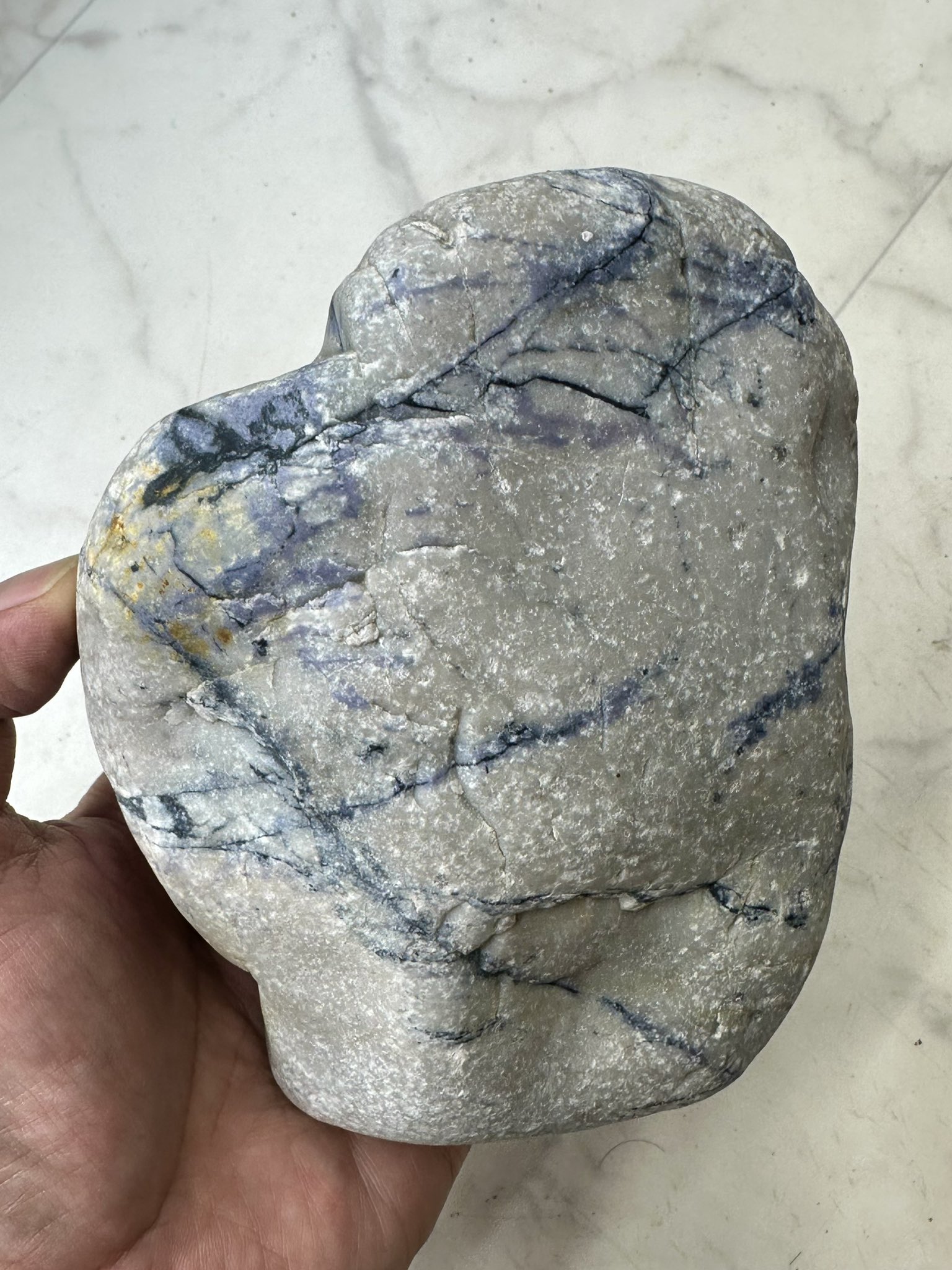 糸魚川　デュモルチ石 糸魚川 デュモルチ石