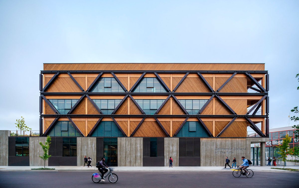 El nuevo proyecto de Studio Gang, fundado por Jeanne Gang, consiste en la ampliación del campus del Colegio de Artes de California, escuela de arte, diseño, arquitectura y escritura  de San Francisco en Estados Unidos.
metalocus.es/es/noticias/am…
California College of the Arts Campus