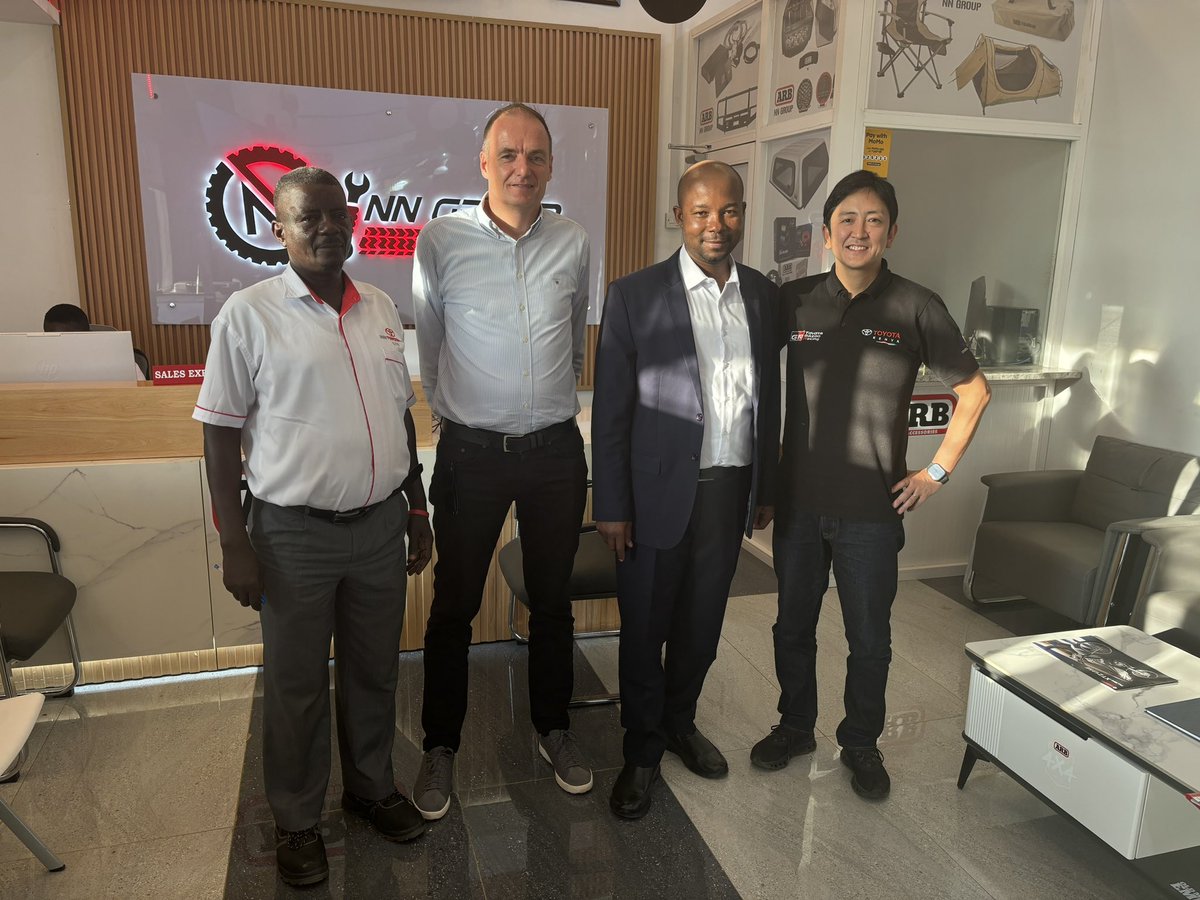 NNozzle's tweet image. Excited to announce NN Group is now the authorized dealer for Sino Trucks &amp;amp; genuine spare parts in DRC, South Sudan &amp;amp; West Nile!

Thank you, CFAO Mobility MD Thomas Pelletier &amp;amp; COO Kensuke Onigata, for making this happen.

📍 Inquiries:
#SinoTrucks #CFAOMobility #NNGroup