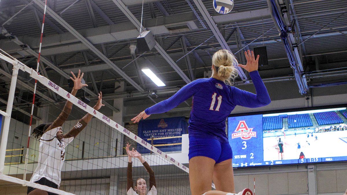 PREVIEW | For a second year in a row, AU will host a Patriot League quarterfinal in Bender Arena. 

The 3rd-seeded Eagles are set to take on 6th-seeded Lehigh at 6 pm on Tuesday. The winner advances to Friday's semifinals, hosted by top-seeded Colgate.

➡️ aueagles.link/vb-plq