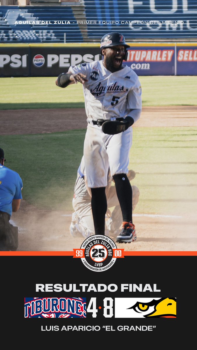 aguilasdelzulia's tweet photo. Final del juego de #hoy 👇🦅 #diadelachinita https://t.co/javQP25wcN