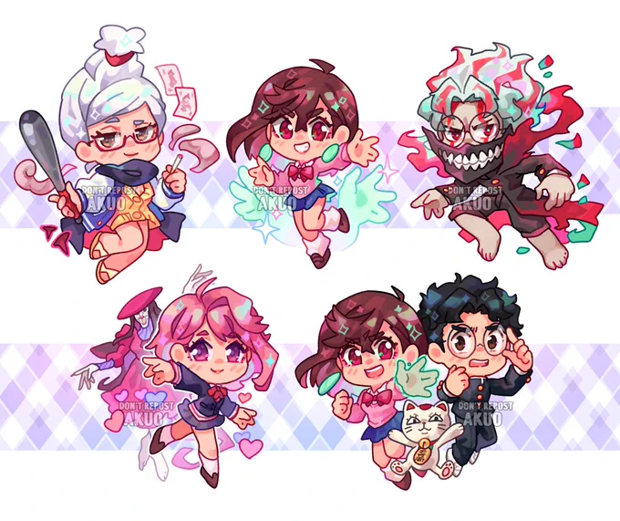 Dandadan chibi set! 