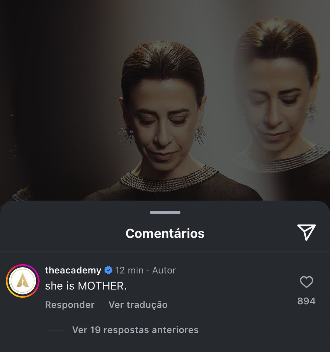 luscas's tweet photo. se ficar elogiando e não der o oscar vamos queimar a academia https://t.co/F1fbomLeuV