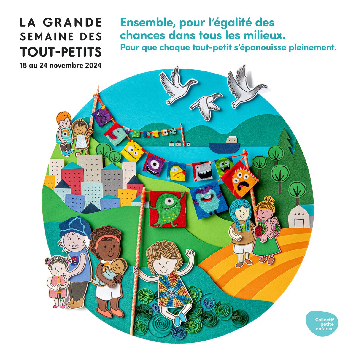 Partout au Québec, tous se mobilisent dans le cadre de la Grande semaine des #toutpetits. En soutenant les parents dès la grossesse, les Centres de ressources périnatales (CRP) posent des bases solides pour l’avenir des enfants. 💙

#GSTP2024 #PrioritéPetiteEnfance #Périnatalité