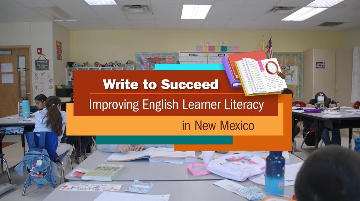 "At the end of the day, [teachers] will be the ones to really refine what reading and writing looks like in the four corners of their classroom."

Watch <a href="/RELSouthwest/">REL Southwest</a>'s video on the Write to Succeed program and learn how educators in New Mexico are prioritizing #Literacy
