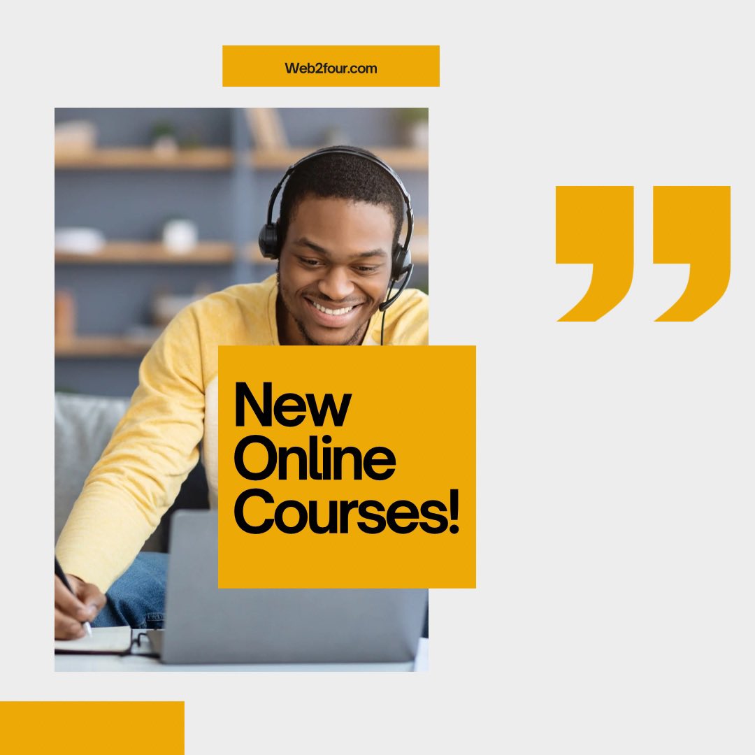 w2flearning's tweet image. Master new skills and advance your career. Unlock your potential with Web2Four Learning.

Click the link in our bio to explore our courses. 

Get started today.