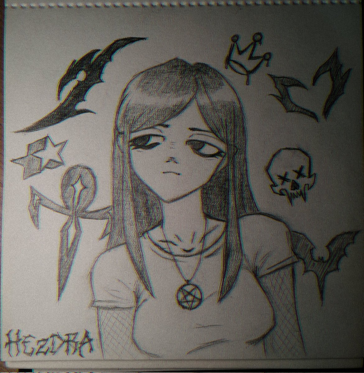 HezdraReaper's tweet photo. Mi gótica otra vez https://t.co/9H9BiFTjV4
