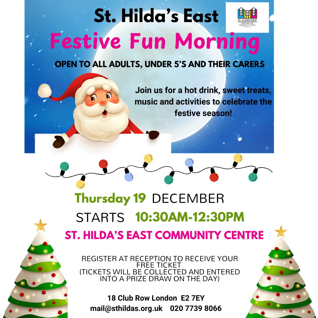 St Hilda's East tweet media
