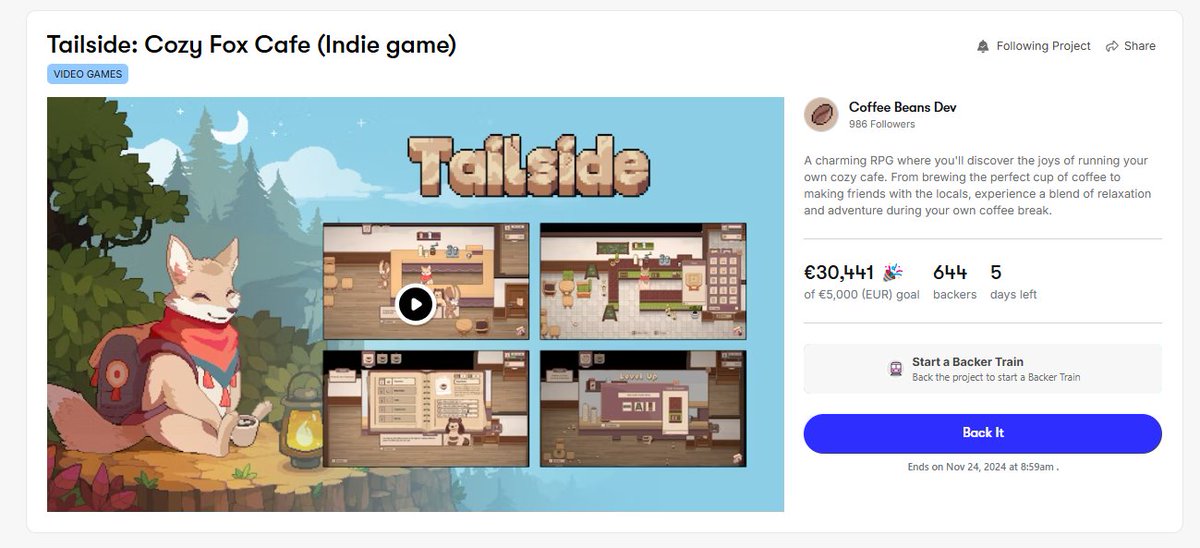 🎉 🎉 🎉  30.000 EUR MILESTONE REACHED: GREENHOUSE UNLOCKED

YES! We made it! The highly anticipated stretch goal has been achieved tonight while Beans was taking a little sleep break haha I'm SO SO THANKFUL for everyone that's been helping out so far, I can't believe how far we