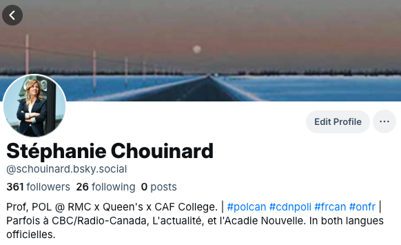 DrSChouinard's tweet photo. J'avais créé cet autre compte il y a un bout de temps, mais je commence à penser plus sérieusement à migrer de façon permanente.
On se voit de l'autre bord? https://t.co/ZDbKqMoAj0