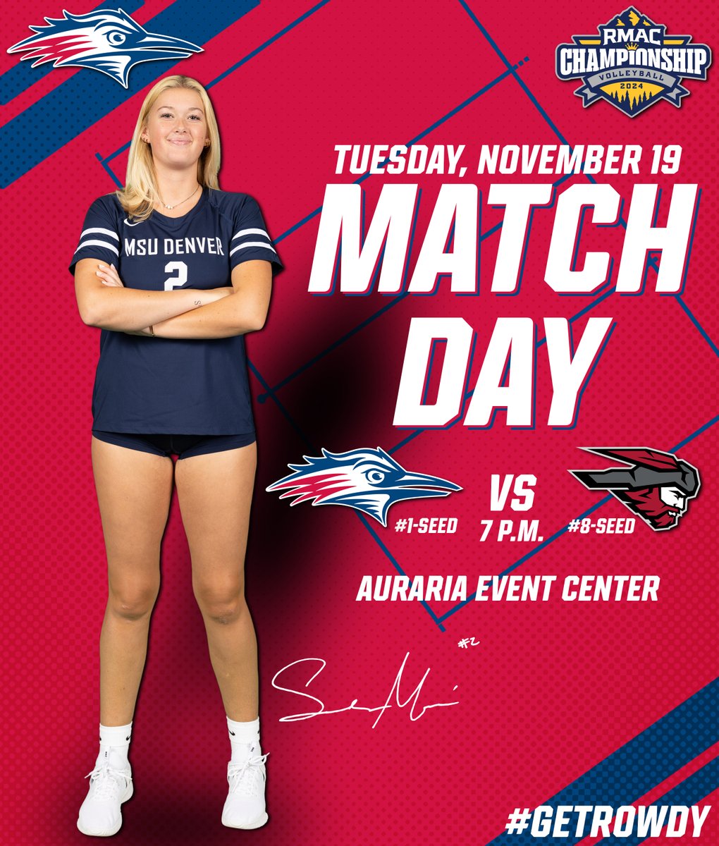 New season starts now 😤

😈 #8-seed <a href="/MountaineerVB/">Western Colorado Volleyball</a>
🕖 7 p.m.
📍 Auraria Event Center
🏐 RMAC Tournament Quarterfinal
🖥️ bit.ly/3EtZrYU
📊 bit.ly/483dMJw
🎟️ bit.ly/48Uxaci
🏆 bit.ly/3Cwb8Rb

#GetRowdy🔴🔵