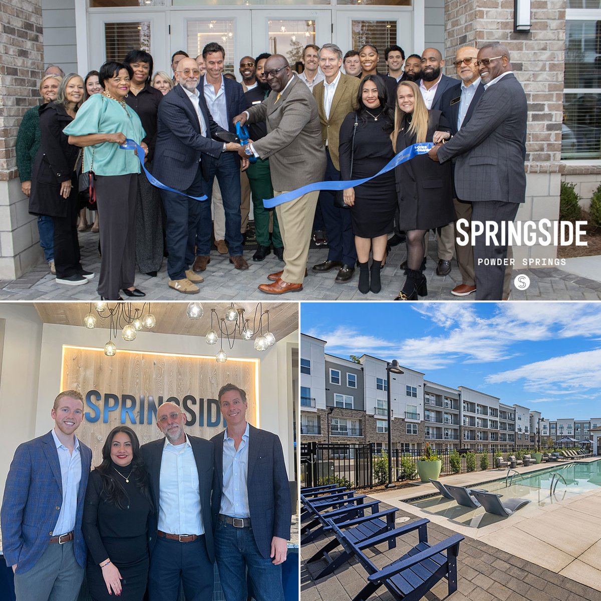 We’re thrilled to announce the grand opening of Springside Apartments! Along with Novare Group and BCDC, we celebrated with an amazing event. Springside is a 226-unit community in Powder Springs, a vibrant suburb of Metro Atlanta. 
pointoneholdings.com/portfolio/spri…

#PointOneHoldings