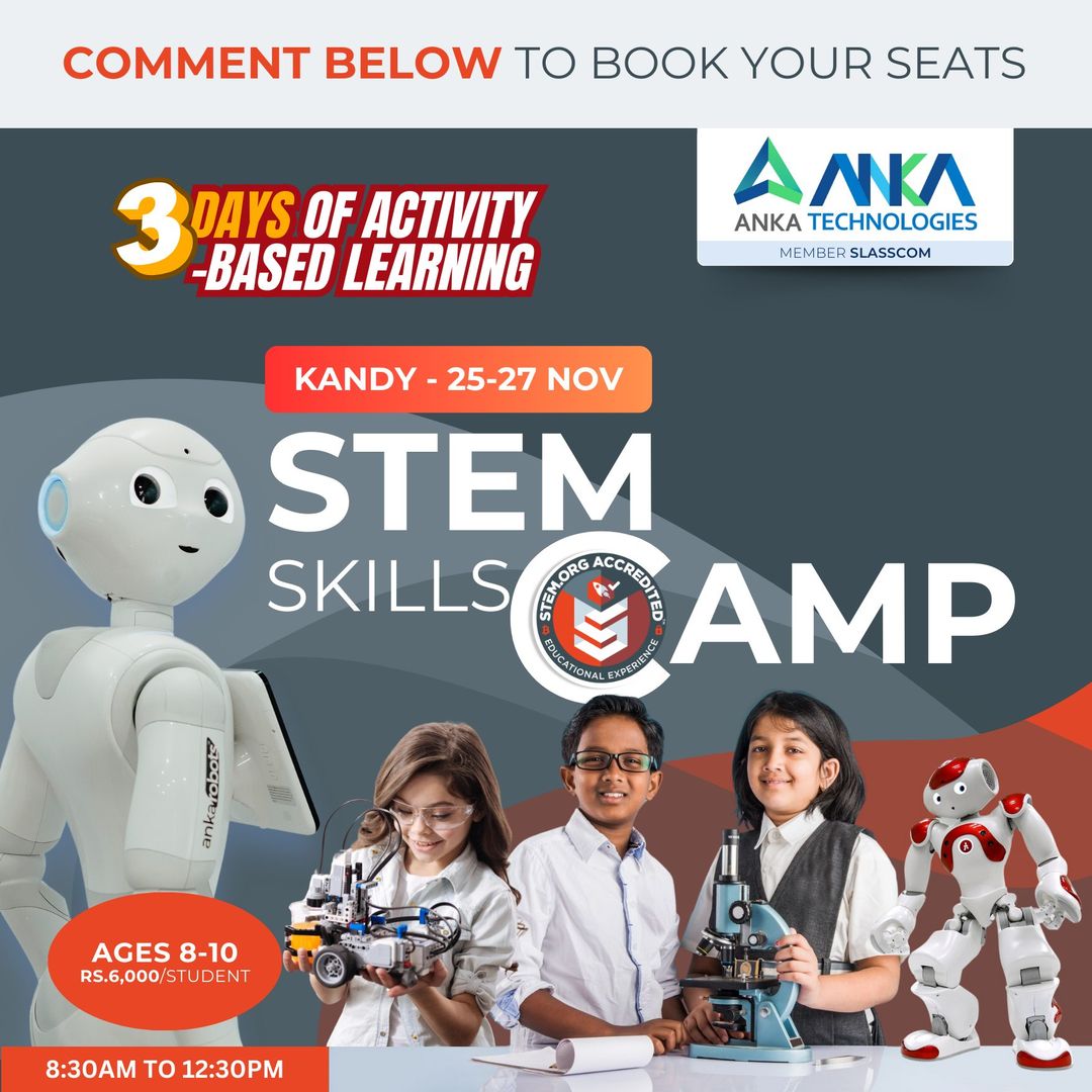 stemdotorg's tweet photo. 𝐊𝐚𝐧𝐝𝐲 #STEMAccredited 𝐒𝐤𝐢𝐥𝐥𝐬 𝐂𝐚𝐦𝐩. 🇱🇰
Dates: 25-27 November 🗓️
𝐒𝐞𝐜𝐮𝐫𝐞 𝐘𝐨𝐮𝐫 𝐒𝐩𝐨𝐭 𝐍𝐨𝐰!

Register Here: https://t.co/SP8aT7OOPF 🎟️

#STEMEducation #STEAM #STEAMEducation #STEMCamp #STEAMCamp #STEMProgram #STEAMProgram #SriLanka #SAARC #Accreditation

w/ @stemceo @bestinstem 🏆