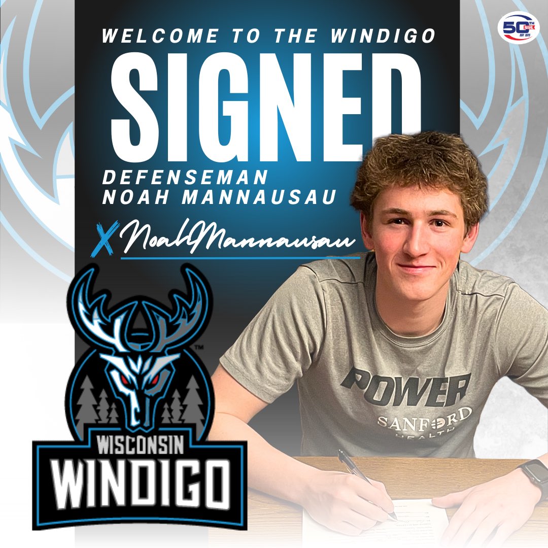 The Windigo are pleased to announce the signing of Noah Mannausau to an NAHL tender. Noah is a defenseman from Bemidji, MN. He registered 4g/6a in 16 games for Team Spade in the UMHSEHL this Fall. Last season at Bemidji HS he scored 5g/10a  in 24 games. Welcome to the Windigo!