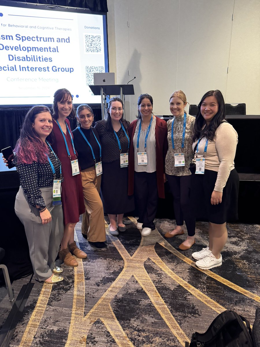 ABCT Autism SIG (@abctautism) on Twitter photo As #ABCT2024 comes to an end, we’d like to thank our amazing #ASDD SIG co-chairs <a href="/TylerHiggs20/">Dr. Tyler Higgs</a> <a href="/Hannah_Morton9/">Hannah Morton, PhD</a> and <a href="/KPickard522/">Katherine Pickard, PhD</a> for being our fearless leaders this year!
We’d also like to thank our committee chairs & members for working hard to support the SIG 🙂 As #ABCT2024 comes to an end, we’d like to thank our amazing #ASDD SIG co-chairs <a href="/TylerHiggs20/">Dr. Tyler Higgs</a> <a href="/Hannah_Morton9/">Hannah Morton, PhD</a> and <a href="/KPickard522/">Katherine Pickard, PhD</a> for being our fearless leaders this year!
We’d also like to thank our committee chairs & members for working hard to support the SIG 🙂