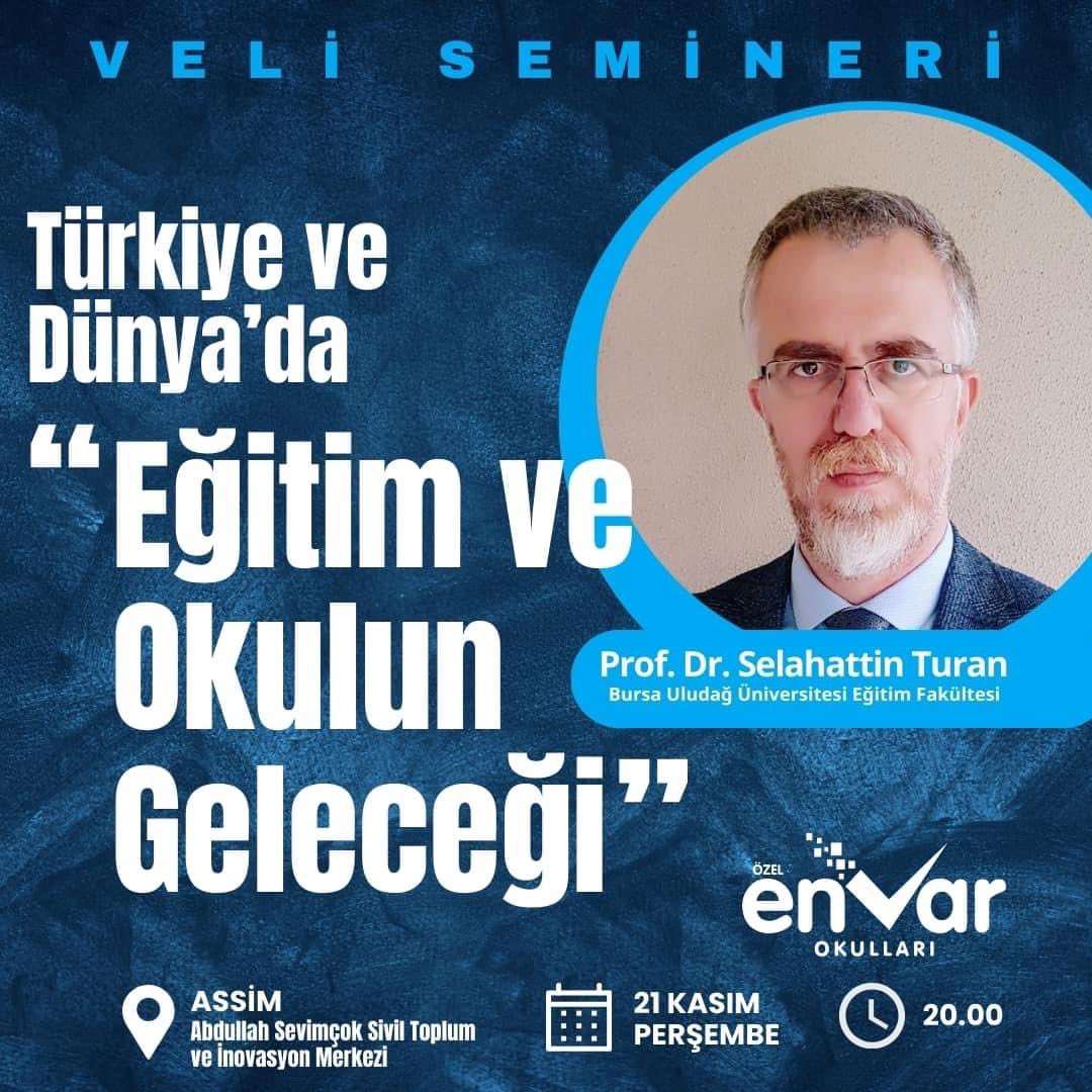 STURAN2100's tweet photo. “Eğitim ve Okulun Geleceği”
21 Kasım 2024 | Perşembe
⏱️20:00, Antalya, Türkiye https://t.co/QVyRnBBU2T
