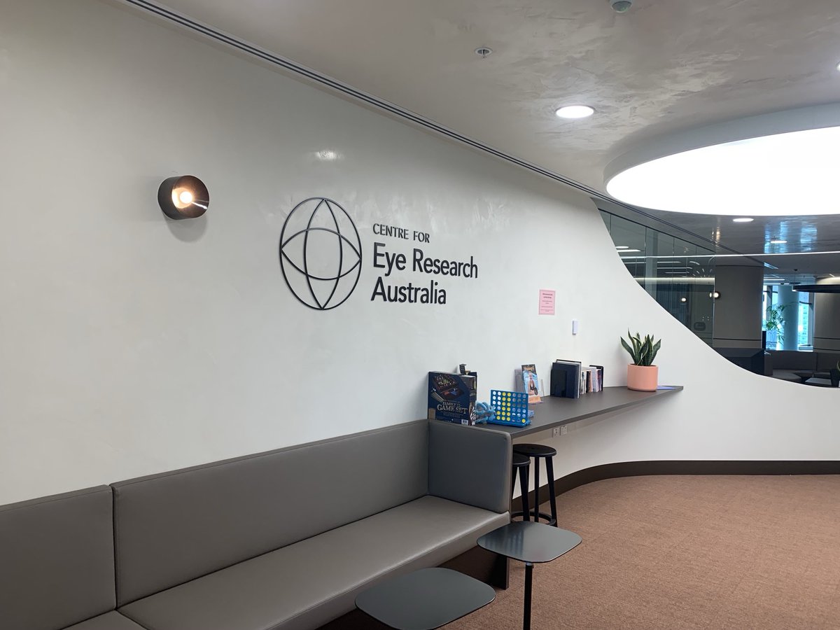 GordonGWallace's tweet photo. Great to visit with the @biencovision team @EyeResearchAus @UniMelb Now off to meet the #Axcelda team and colleagues @CSIRO . All working together to build translational pipelines. https://t.co/iieZhZx4qr