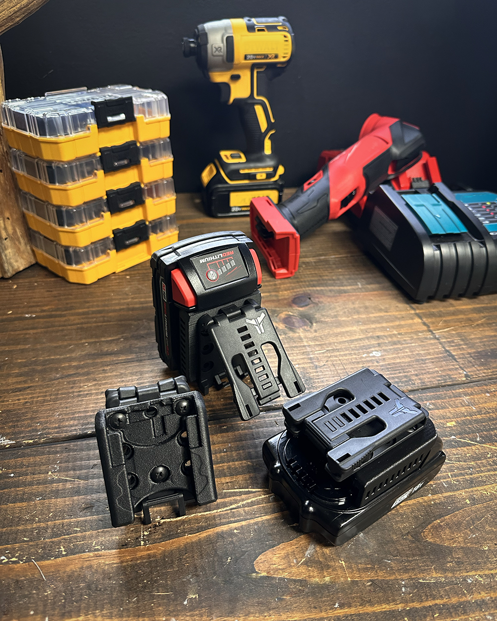 ATLAS46 アトラス46 ラージドリルホルスター 右用 腰袋 ツールバッグ