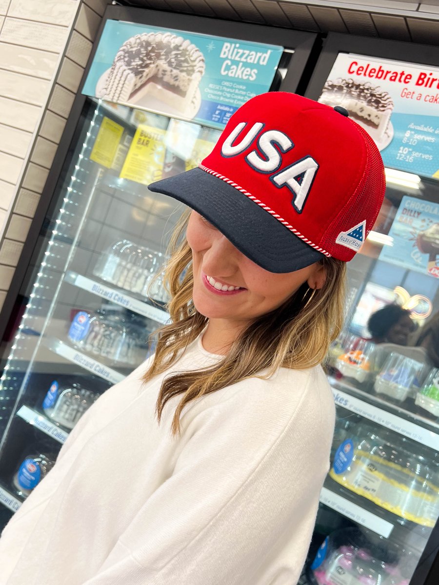 Look good, feel good, do good. Limited-edition Folds of Honor hats are available now at your local Fourteen Foods Dairy Queen, and every purchase supports our heroes! 🇺🇸 #FOH #LimitedEdition