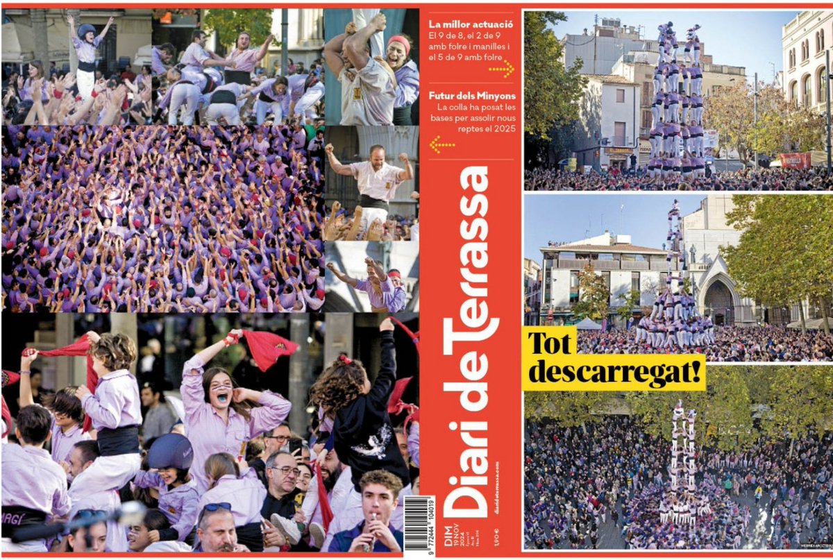 Demà és dia 19 i tal... <a href="/Minyons/">Minyons de Terrassa</a>