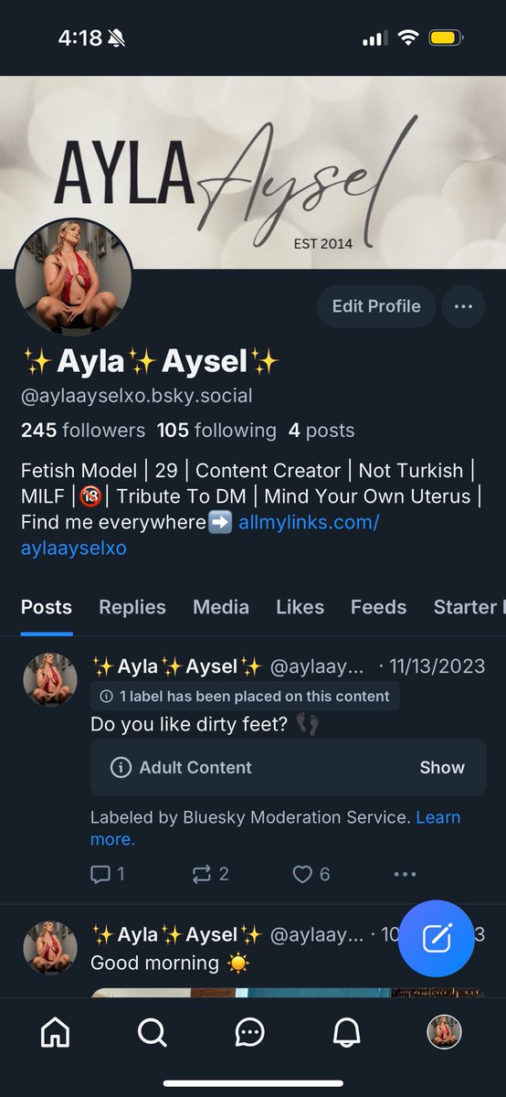 Yes I’m on the other site. I’ll try to post more often. Follow me or drop your handle without the @ for me to follow you. 🖤