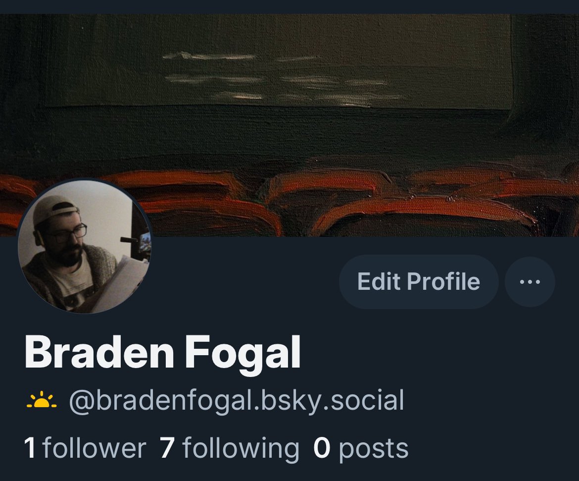 Created a Blue Sky account if anyone is interested in following me over there!