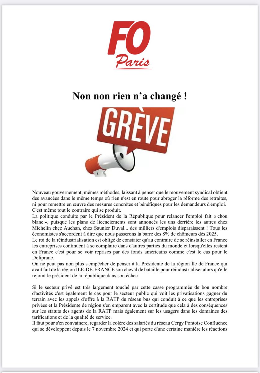 FO PARIS tweet media