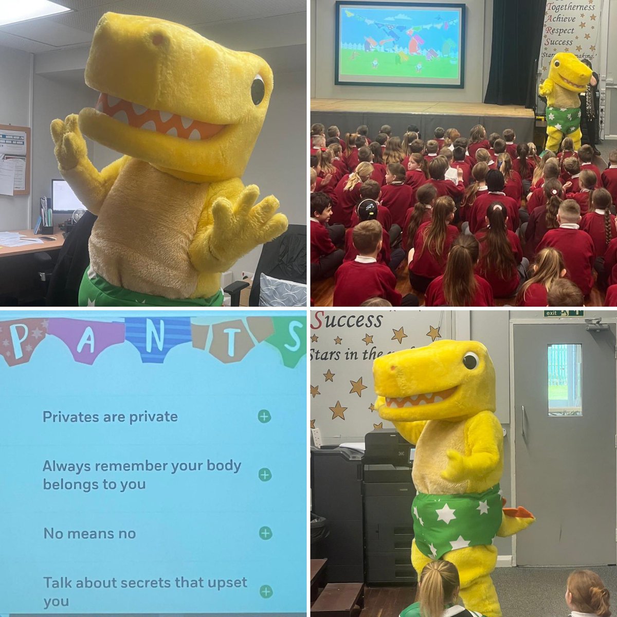 WestViewPrimary's tweet photo. A special visitor in assembly today to #TalkPANTS @HSSCP1 @NSPCC @AdAstraTrust https://t.co/0ktMbRDXCG