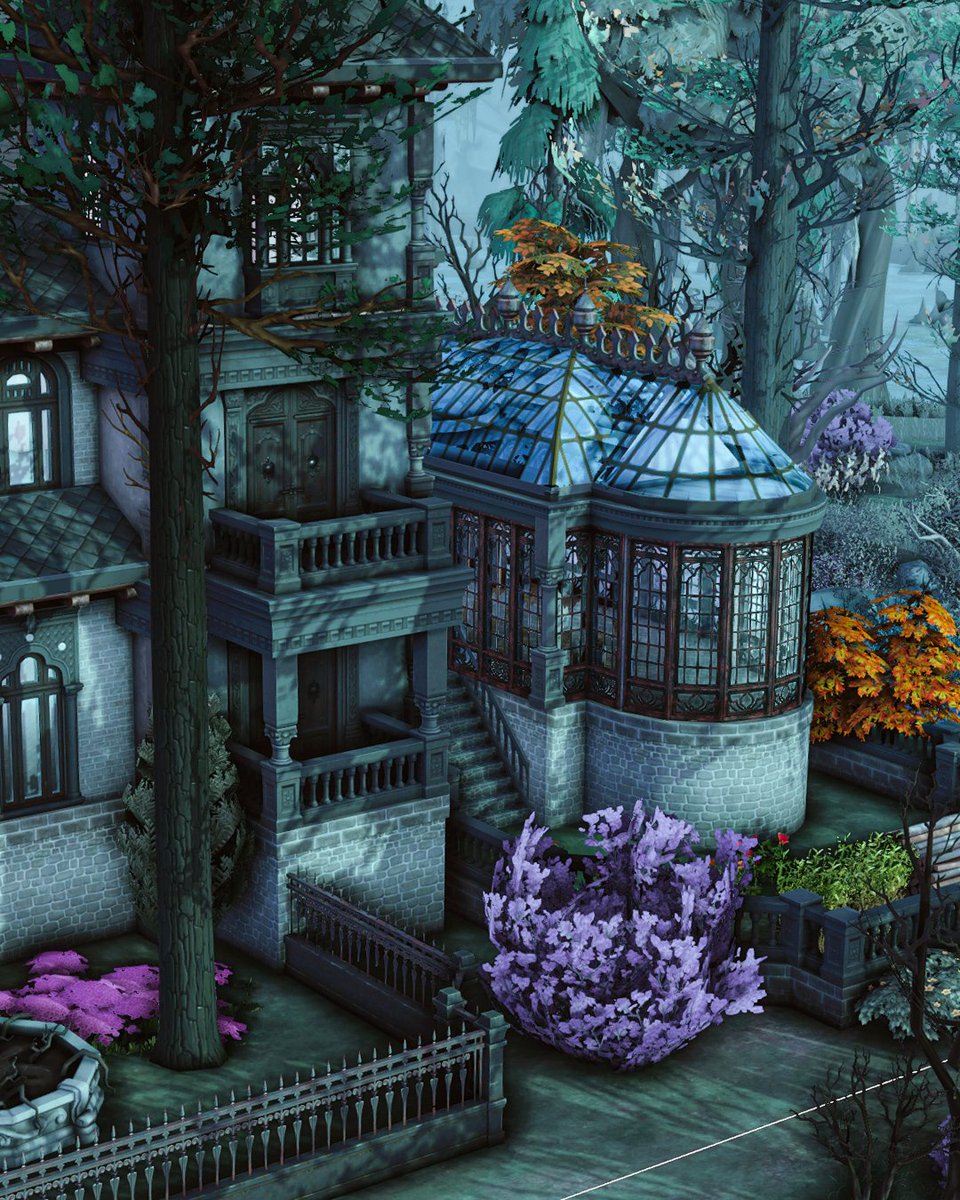 create4sims's tweet image. Did I mentioned I love greenhouses?! 💜 

#TheSims4 #thesims4lifeanddeath #EAPartner @TheSims