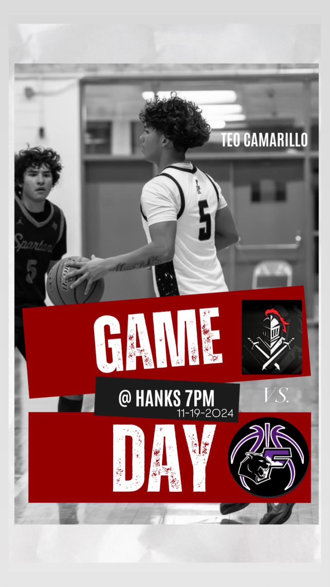 JM Hanks Boys Basketball ‘24-25’ (@boysbballhanks) on Twitter photo Hanks Vs Franklin
📍J.M Hanks High School
⏰Freshman 4 PM
⏰JV 5:30 PM
⏰Varsity 7:00 PM
🗓️Nov 19th
<a href="/Fchavezeptimes/">Felix Chavez</a> <a href="/JMHanksHigh/">J.M. Hanks High School</a> <a href="/Coach_Veliz/">Coach Scott Veliz</a> <a href="/HanksAthletics/">THE KINGDOM ATHLETICS</a> <a href="/HanksGutierrez/">Danny Gutierrez</a> <a href="/fabyarras/">Fabiola Ruiz-Arras</a> <a href="/HHSCarrasco/">Christian I. Carrasco, M. Ed.</a> <a href="/CoachPerez_HHS/">Coach Perez</a> <a href="/CBClassic1/">Coach Borunda</a> <a href="/YISDAthletics1/">YISD Athletics</a> <a href="/epsportsnet/">El Paso Sports Network</a> <a href="/EPSports915/">Borderland Sports</a> Hanks Vs Franklin
📍J.M Hanks High School
⏰Freshman 4 PM
⏰JV 5:30 PM
⏰Varsity 7:00 PM
🗓️Nov 19th
<a href="/Fchavezeptimes/">Felix Chavez</a> <a href="/JMHanksHigh/">J.M. Hanks High School</a> <a href="/Coach_Veliz/">Coach Scott Veliz</a> <a href="/HanksAthletics/">THE KINGDOM ATHLETICS</a> <a href="/HanksGutierrez/">Danny Gutierrez</a> <a href="/fabyarras/">Fabiola Ruiz-Arras</a> <a href="/HHSCarrasco/">Christian I. Carrasco, M. Ed.</a> <a href="/CoachPerez_HHS/">Coach Perez</a> <a href="/CBClassic1/">Coach Borunda</a> <a href="/YISDAthletics1/">YISD Athletics</a> <a href="/epsportsnet/">El Paso Sports Network</a> <a href="/EPSports915/">Borderland Sports</a>