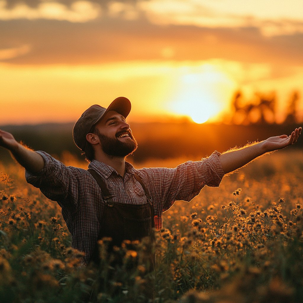 winfarm95's tweet photo. Why did the farmer get excited at sunset? Because the dawn of WinFarm is near! 🌅😄 

Keep an eye out for our trailers as we prepare to roll out something amazing. 'Patience is not the ability to wait, but how you act while you're waiting.' – Joyce Meyer ✨ 

#WinFarm95 #CryptoHumor #ComingSoon #DeFi