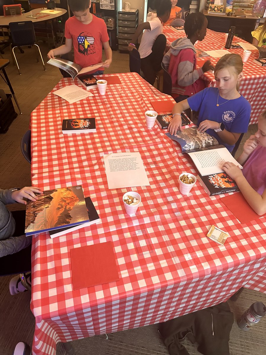 Arbor Creek Elem (@aceottersrock) on Twitter photo 4th Graders are getting ready for Wit and Wisdom Module 2 this week. They started with a book tasting today with the books used in this unit and had great book talks. We also had a fun s’more treat! #ottersswimtogether #OPSmaketodaycount <a href="/olatheschools/">Olathe Public Schools</a> 4th Graders are getting ready for Wit and Wisdom Module 2 this week. They started with a book tasting today with the books used in this unit and had great book talks. We also had a fun s’more treat! #ottersswimtogether #OPSmaketodaycount <a href="/olatheschools/">Olathe Public Schools</a>