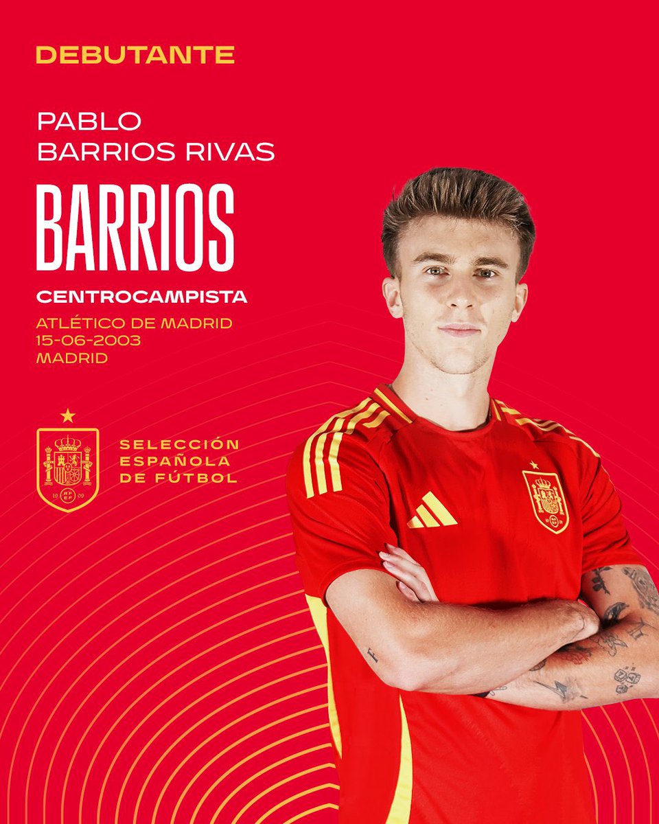 🎉 ¡Historia en la EDM! El primer jugador formado en la EDM que debuta con la Selección Absoluta. 
Un orgullo ver cómo el esfuerzo y la dedicación dan frutos. ¡Enhorabuena! 🚀⚽
#OrgulloEDM #Futuro #SelecciónNacional #VamosMorata

¿Qué te parece?