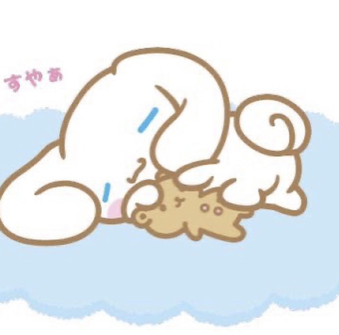 daiIysanrio's tweet image. me and my emotional support plushie