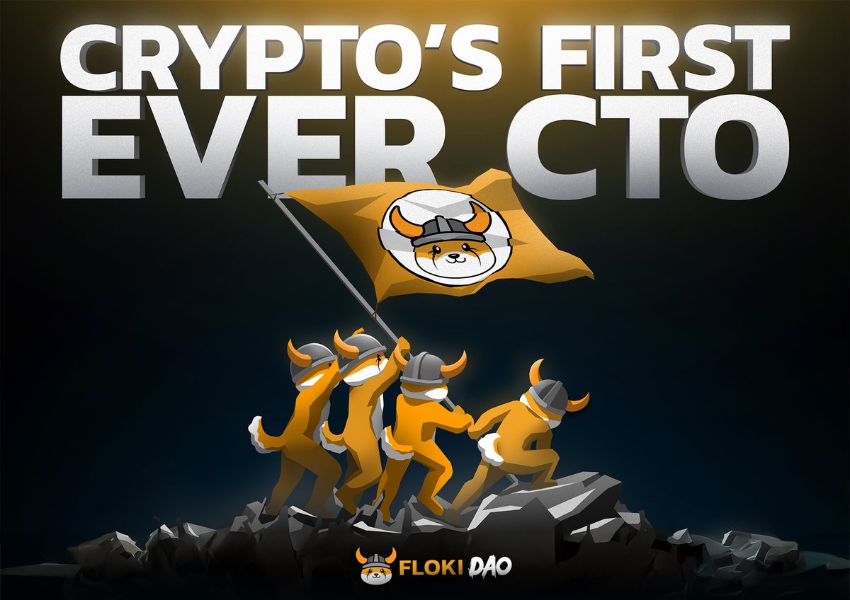 Before CTOs became a trend in crypto, $FLOKI was pioneering the concept of community takeovers years ago.

When Floki was rugged twice by its original developers in 2021, instead of letting the project die, the community pooled their resources and took control. This was the day