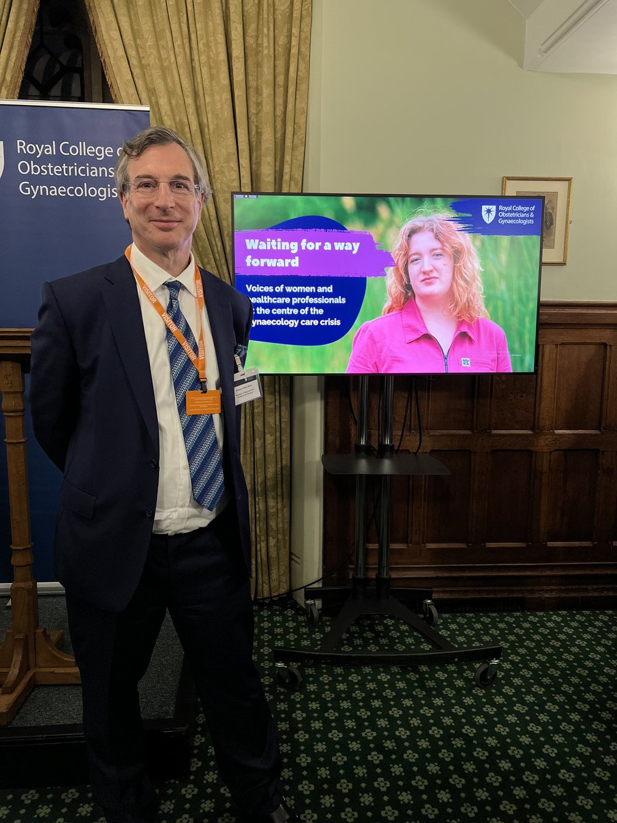 Honoured to have attended today’s Royal College of Obstetricians and Gynaecologists | RCOG event launching the “Waiting for a way forward” paper. Baroness Gillian Merron says the new government will act! I have lots of ideas too Kate Lancaster Jane Plumb MBE FRCOG Kate Brian