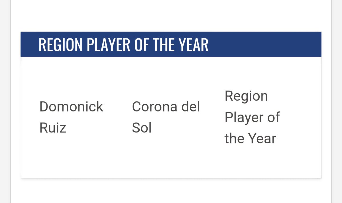 Blessed 🙏
Extremely grateful to be named 2024 All Region Player of the Year‼️
<a href="/CoachBarro/">Jake Barro</a> @CoachJCDS <a href="/KenJBarro/">Coach K</a> <a href="/gridironarizona/">Gridiron Arizona</a>
<a href="/CoachPerrone/">Coach Perrone (My Recruits)</a> <a href="/PeteKnow_/">PeteKnow</a> <a href="/ZachAlvira/">Zach Alvira</a>