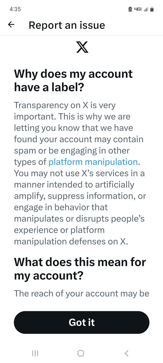 This is what happens when McDonOLD Scamburgler &amp; <a href="/elonmusk/">Elon Musk</a> don't like what you post.  So much for freedom of speech &amp; expression.   Couldn't access my account for days &amp; now my account is labeled.