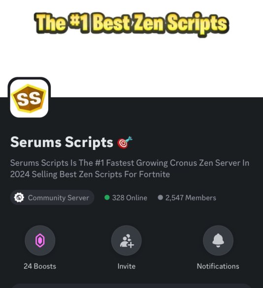SerumsScripts's tweet image. The Best Zen Script For Fortnite's REMIX Season 🎯
Serums Goat Script Is Perfection 🐐
The Script Includes The Most Game Changing Features Like AFK Auto Tracking & Pick-up Macro Which Have Been Perfected.✅
Soo Many Clients Having Success With Our Goat Script
Check These…