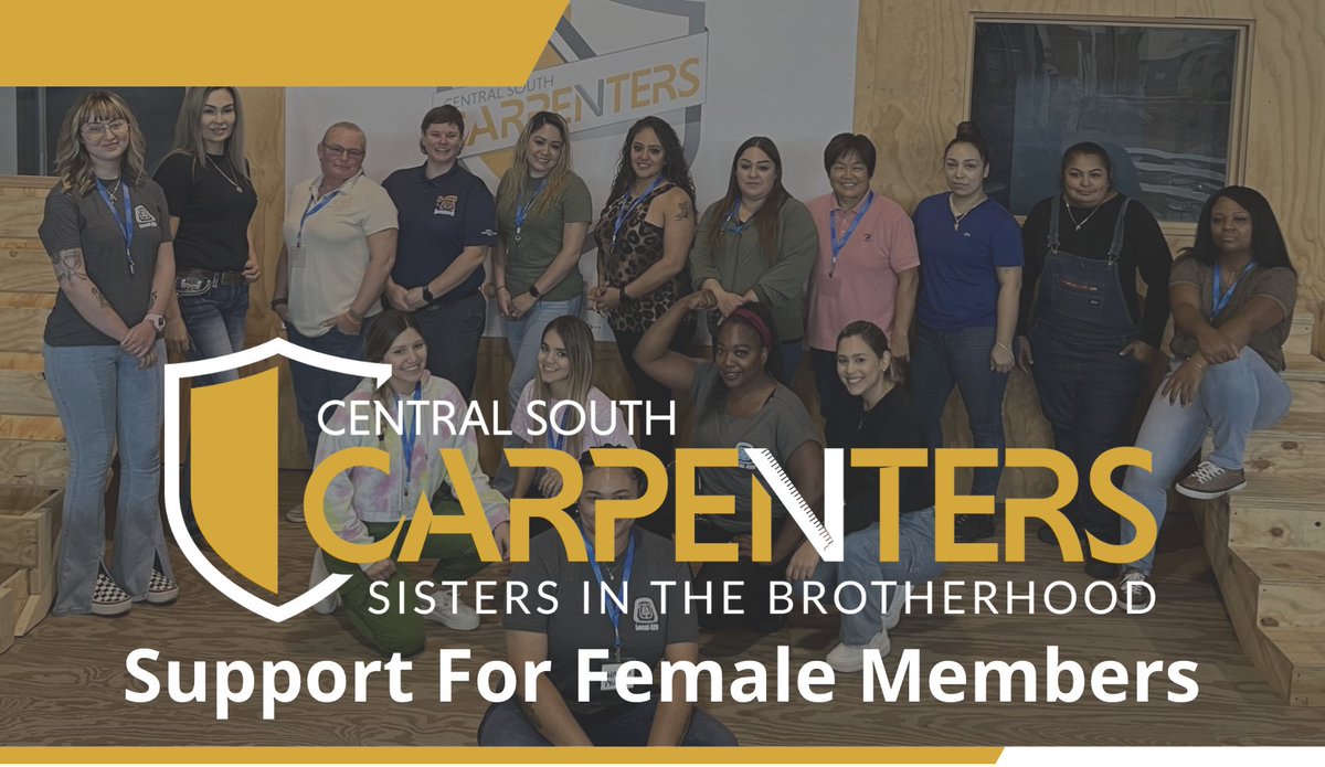 We invite all our female members to meet and get to know their peers by joining the Central South Sisters In the Brotherhood Committee: bit.ly/40BF2NK. 
Also check out the emergency-childcare benefit our council offers: bit.ly/3YVulEv