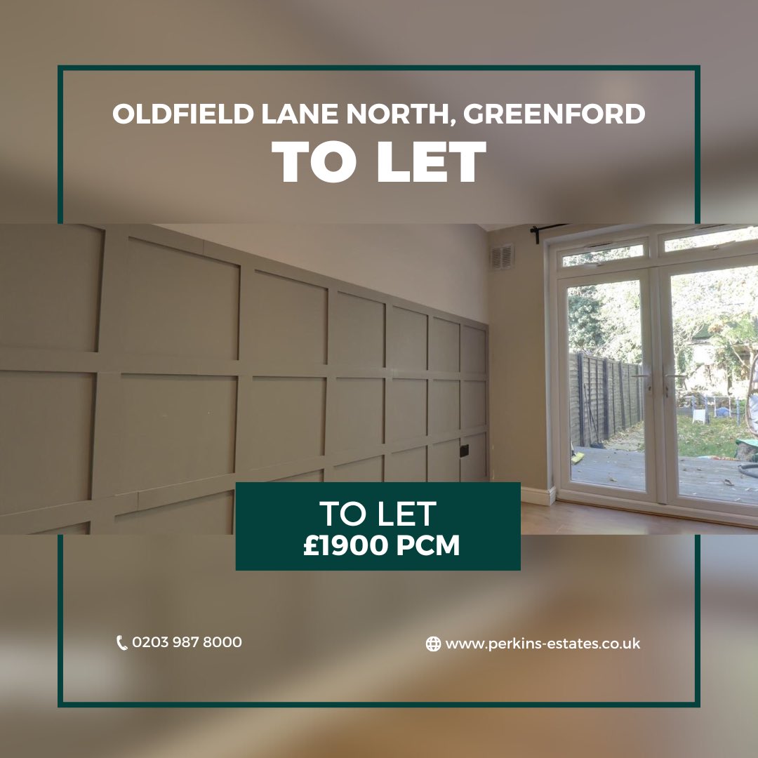 Perkins_Estates's tweet photo. 🏡 **Charming Maisonette in Greenford UB6!**  
2-bed ground floor with a private garden 🌳 &amp; driveway 🚗. Perfect for small families or professionals, close to Greenford &amp; Sudbury Hill stations. Ready to move in! 📞 Contact us now to view.  

#PerkinsEstateAgents #Greenford https://t.co/EDJ54fhr9v
