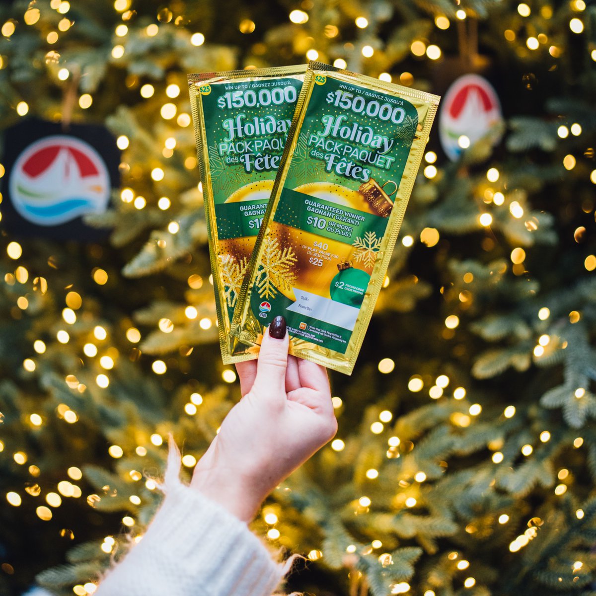 ' Tis the season with our new Scratch 'N Win Holiday Gift Packs, now available at your nearest retailer. 19+