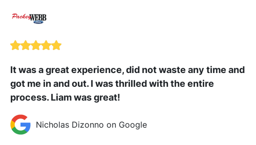 PackeyWebb's tweet photo. Packey Webb Ford (03356) just received a great review on Google. Thank you Nicholas D! https://t.co/PxDhnosDVu https://t.co/1TaCSvhD1m