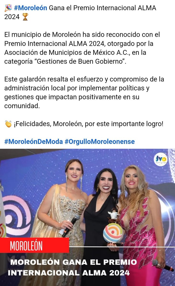 MoroleonNews's tweet photo. La @AMMAC_OficialMx premiando gobiernos de narcotraficantes confesos @blogdelnarcomex y @LibiaDennise, @OHarfuch, @FiscaliaCDMX aguas @Claudiashein https://t.co/gHF9V0JnhZ