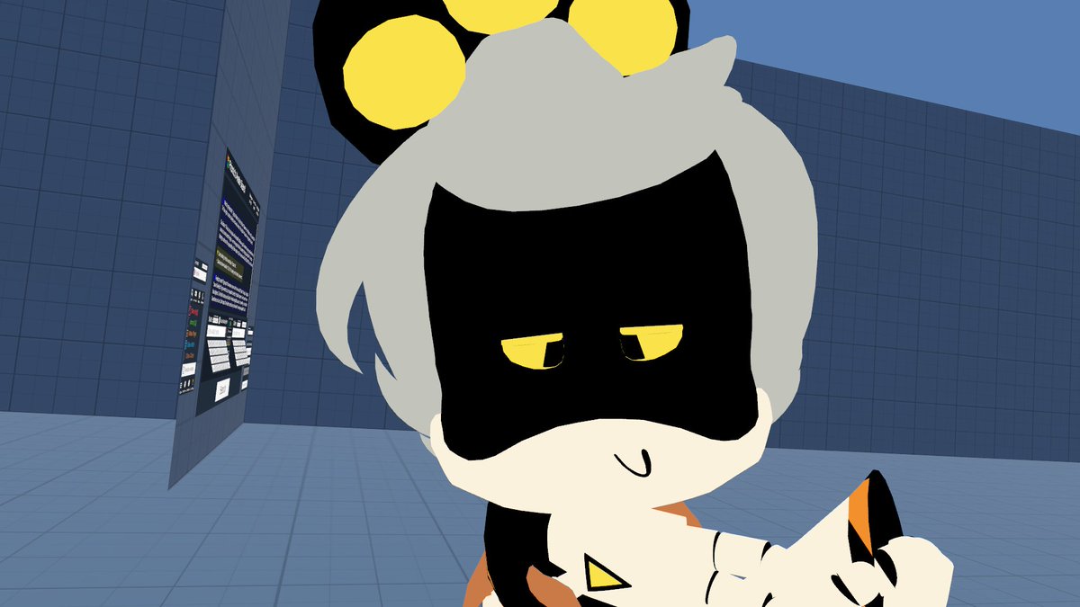 KinleighKelley's tweet photo. Am i cute? #VRChat #SerialDesginationN #SaltyPepper #Murderdrones https://t.co/JtHVNRMGVX