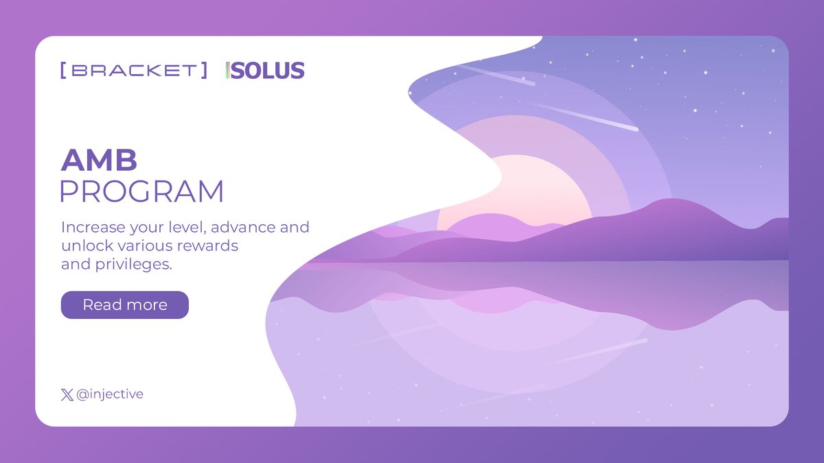 kickbotanick's tweet photo. The [BRACKET] Ambassador Program🖤

The Bracket amb program offers 5 levels that allow ambassadors to advance and unlock different rewards and perks.

🧵Read more below👇

#SolusGroup | @solus_group | @bracket_fi https://t.co/0eLaDbGQ7E